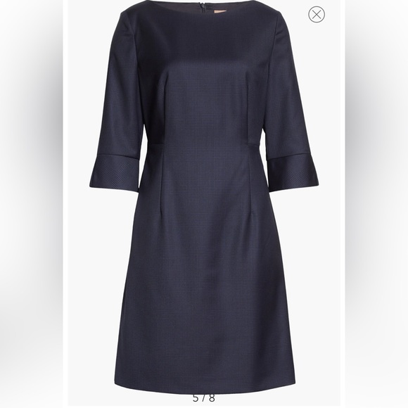 Danesa Plaid Sheath Dress from Boss - Picture 4 of 9